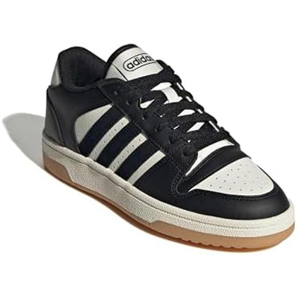 adidas Unisex Kid BREAK START J black and white sneakers